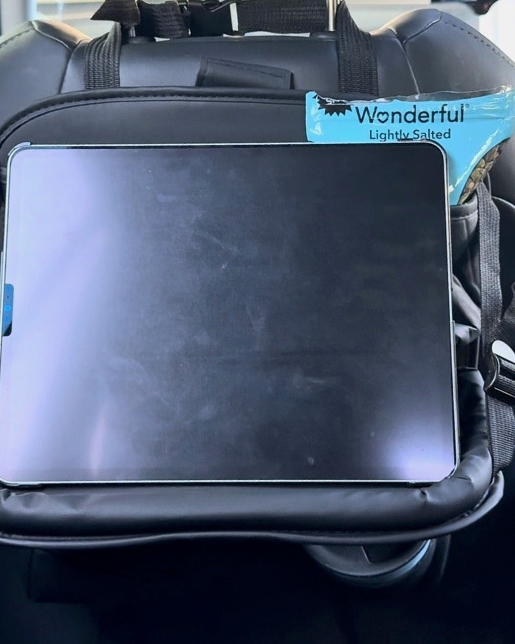 Premium Backseat Organizer with Fold-Down Tray